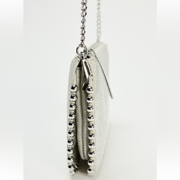 Zara studded crossbody wallet bag - Picture 3 of 9